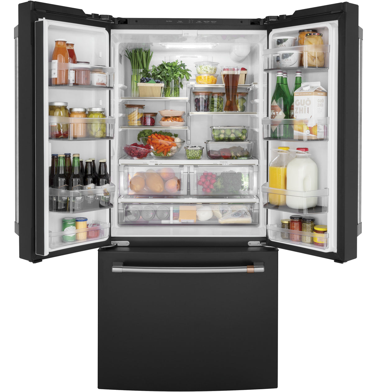 Caf(eback)(TM) ENERGY STAR(R) 18.6 Cu. Ft. Counter-Depth French-Door Refrigerator - (CWE19SP3ND1)