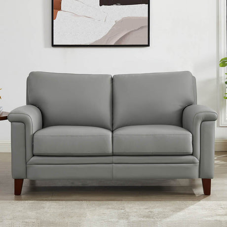 Westcott - Leather Loveseat