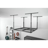 Overhead GearLoft Storage Rack 4x4 Feet - Hammered Granite