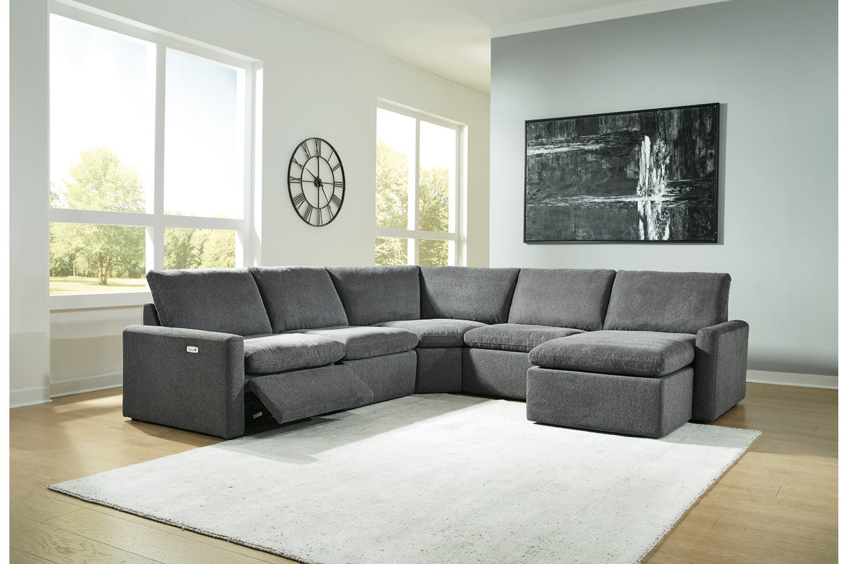 Hartsdale 5-piece Power Reclining Sectional With Chaise - (60508S4)