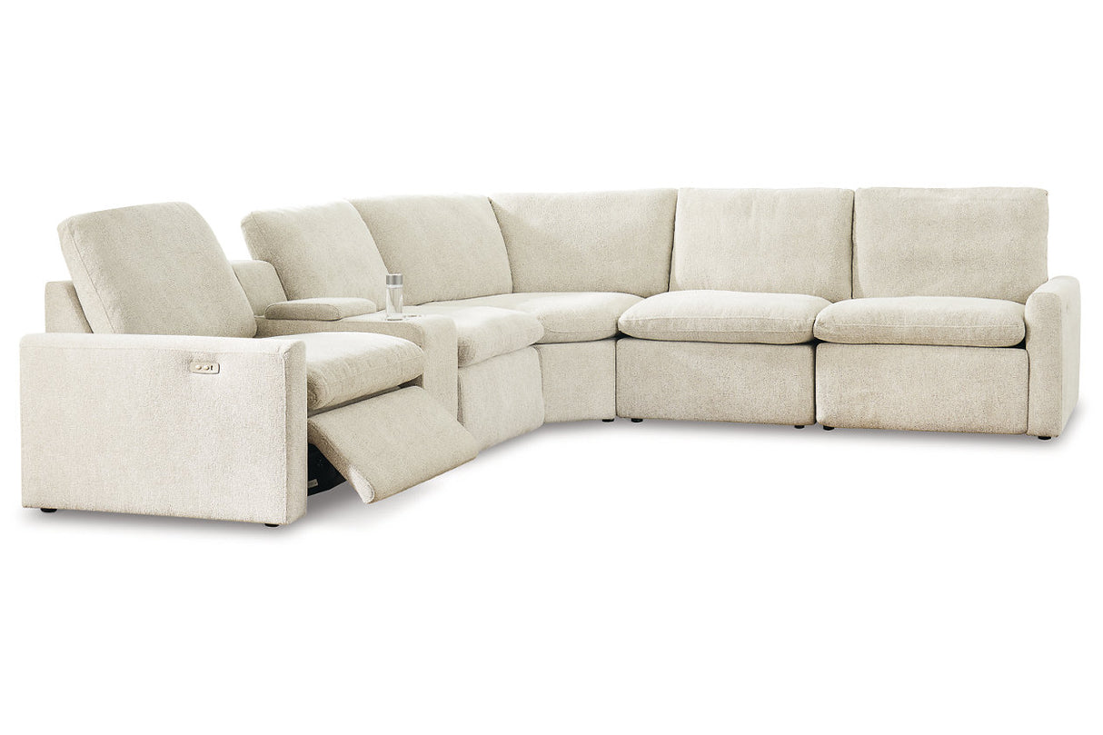 Hartsdale 6-piece Reclining Sectional With Console - (60509S2)