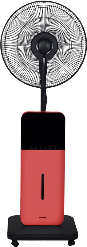 CoolZone Dry Mist Bluetooth Speaker Fan - Red - (510900000)