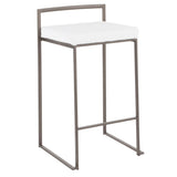 Fuji - Industrial Stackable Counter Stool Elegant Design