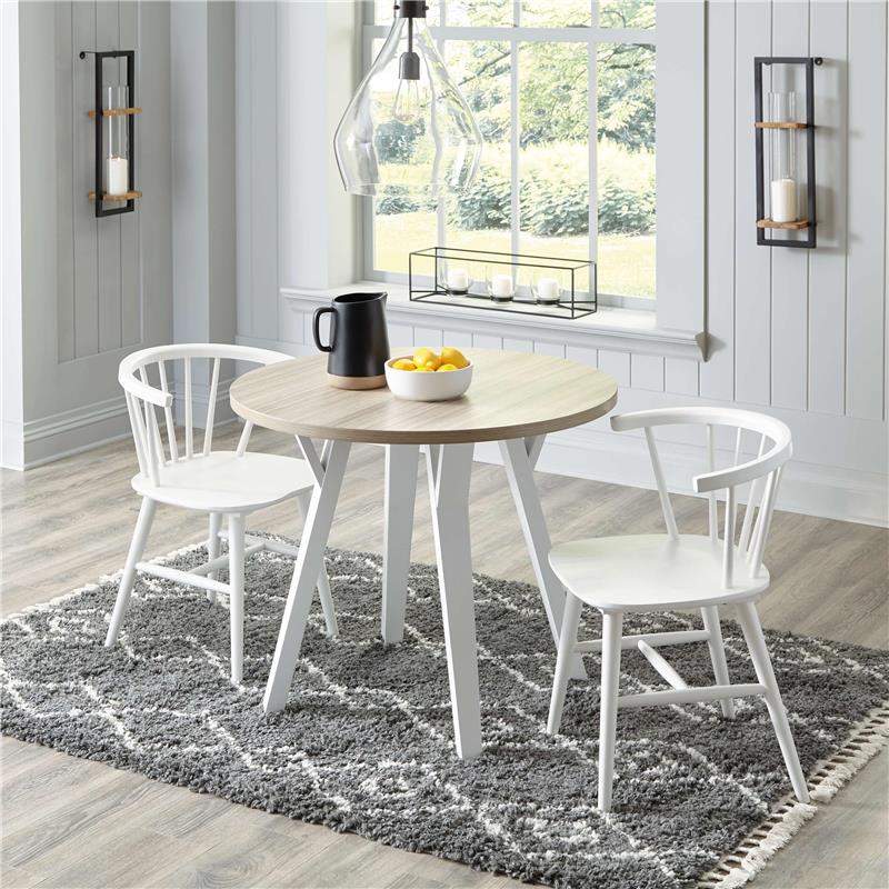 Dining Table and 2 Chairs - (PKG010478)