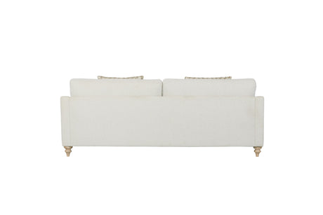 Sofa Single Reverable Cushion With 2 Pillows - Off White