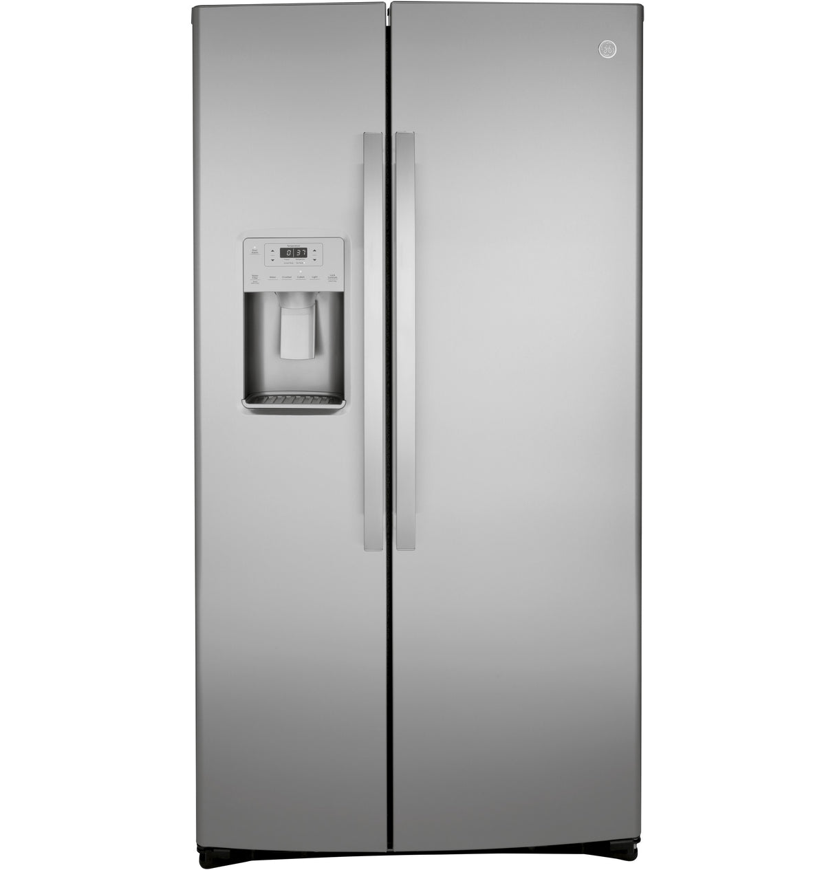 GE(R) 25.1 Cu. Ft. Fingerprint Resistant Side-By-Side Refrigerator - (GSS25IYNFS)