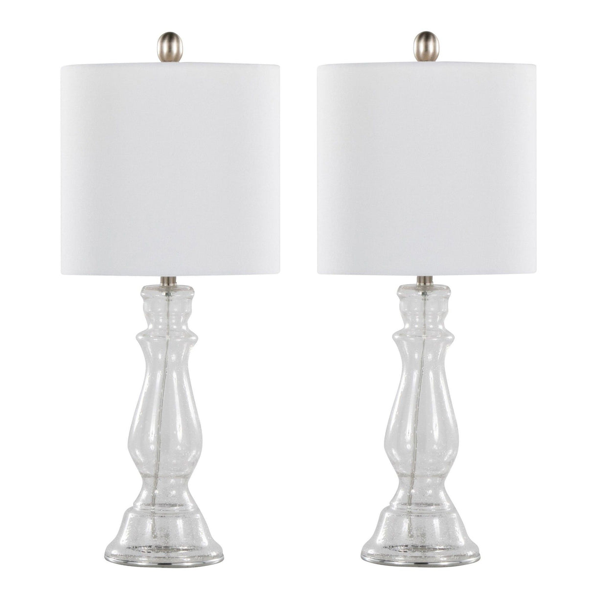 Bishop - 24" Glass Table Lamp (Set of 2)