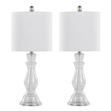 Bishop - 24" Glass Table Lamp (Set of 2)