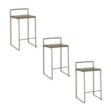 Fuji - Stackable Counter Stool Set