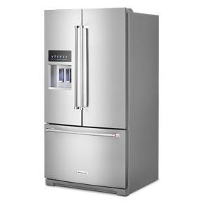 26.8 Cubic Feet Standard-Depth French Door Refrigerator With Exterior Ice And Water Dispenser