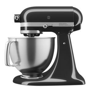 Artisan Series 5 Quart Tilt-Head Stand Mixer With Premium Touchpoints - Onyx Black