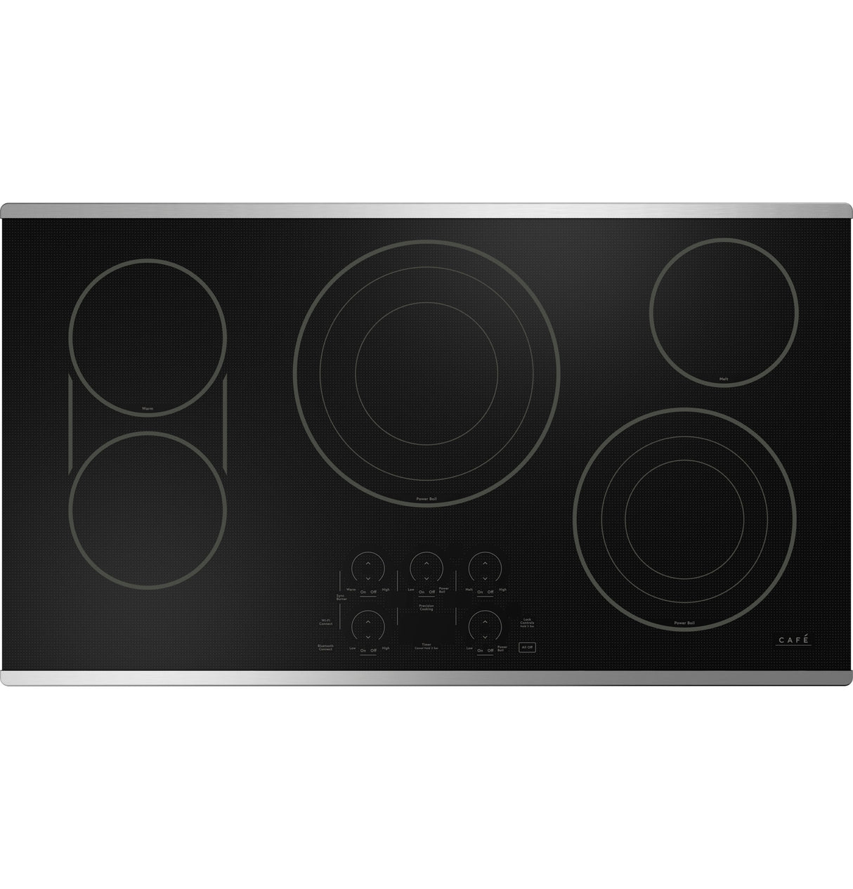 Caf(eback)(TM) 36" Touch-Control Electric Cooktop - (CEP90362TSS)