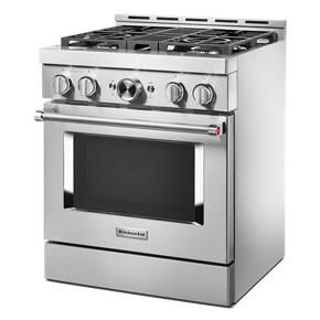 KitchenAid 30'' Smart Commercial-Style Gas Range With 4 Burners