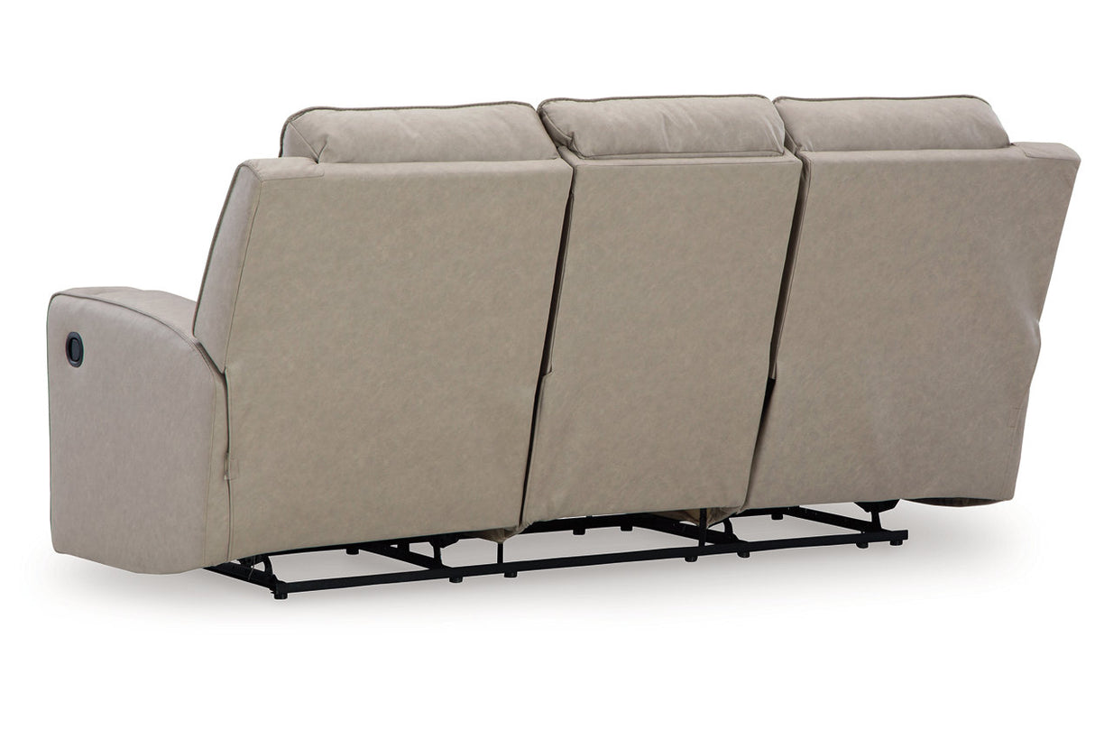 Lavenhorne Reclining Sofa With Drop Down Table - (6330789)