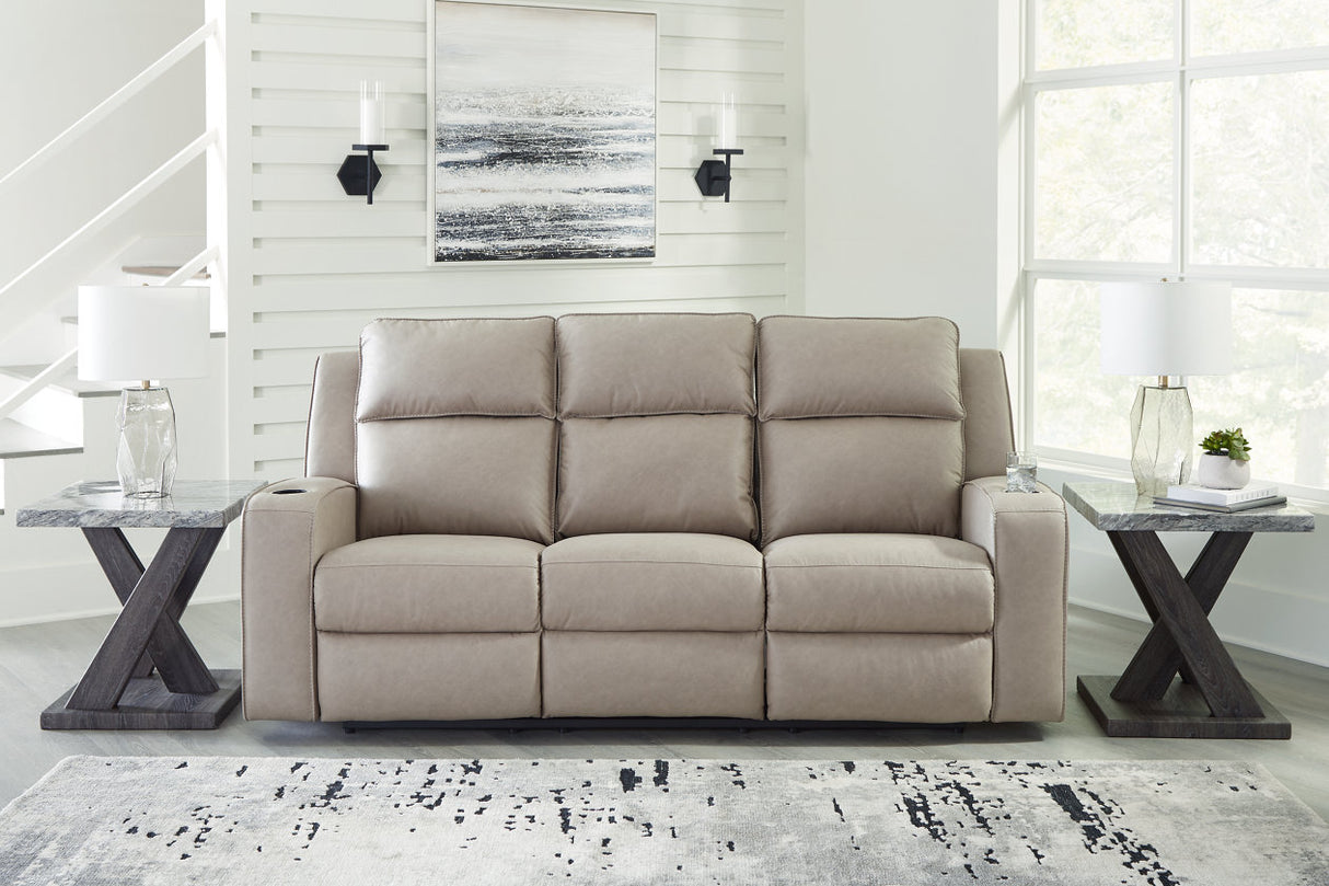 Lavenhorne Reclining Sofa With Drop Down Table - (6330789)