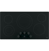 GE(R) 36" Built-In Knob Control Electric Cooktop - (JP3536DJBB)