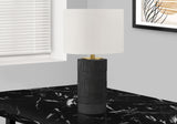 Table Lamp, Lighting, Resin, Contemporary - Black / Cream