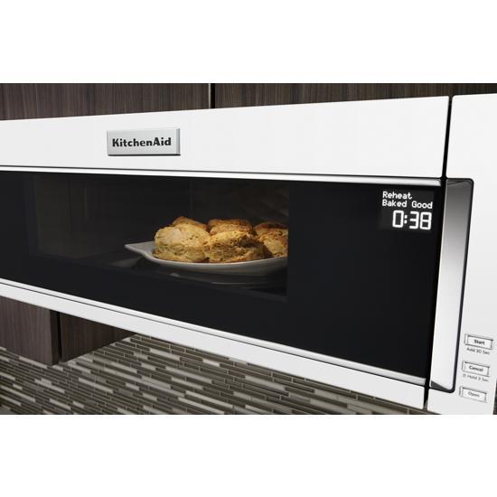 1000-Watt Low Profile Microwave Hood Combination - White