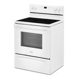 5.3 Cubic Feet Whirlpool Electric Range With Frozen Bake Technology - White - Metal