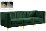 Alina - Modular Sectional 3 Piece - Green