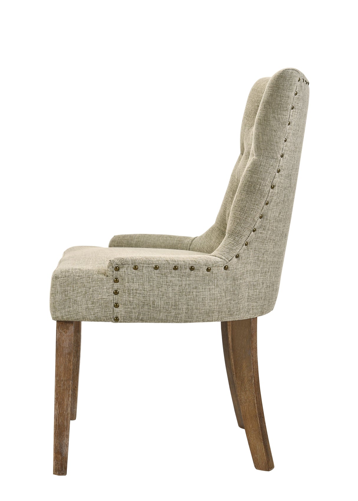 Yotam - Side Chair (Set of 2) - Beige / Oak