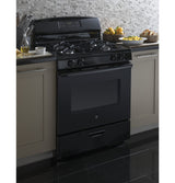 GE(R) 30" Free-Standing Gas Range - (JGBS60DEKBB)