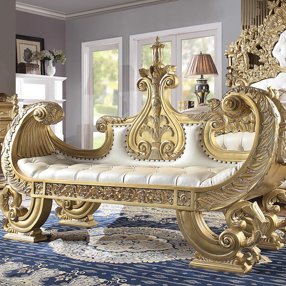 HD-8086 - Bench - Bright Gold