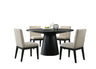 Jasper - Wide Contemporary Round Dining Table Set