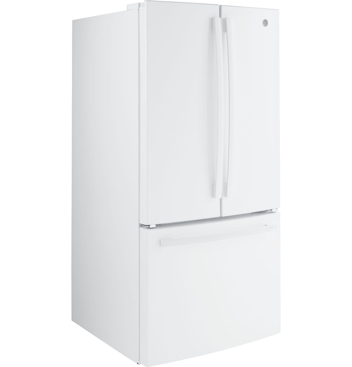 GE(R) ENERGY STAR(R) 24.7 Cu. Ft. French-Door Refrigerator - (GNE25JGKWW)