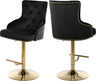 Claude - Adjustable Stool with Gold Base