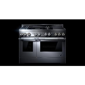 Rise 48" Gas Professional-Style Range With Chrome-Infused Griddle And Grill