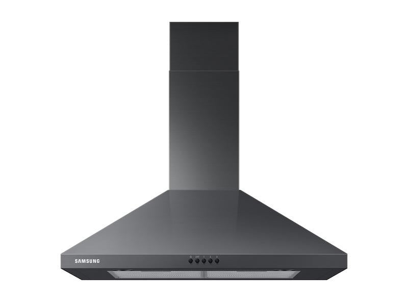 30" Wall Mount Hood in Black Stainless Steel - (NK30R5000WG)