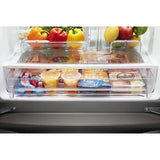 30" Wide French Door Refrigerator - 20 Cubic Feet - Fingerprint Resistant Stainless Steel