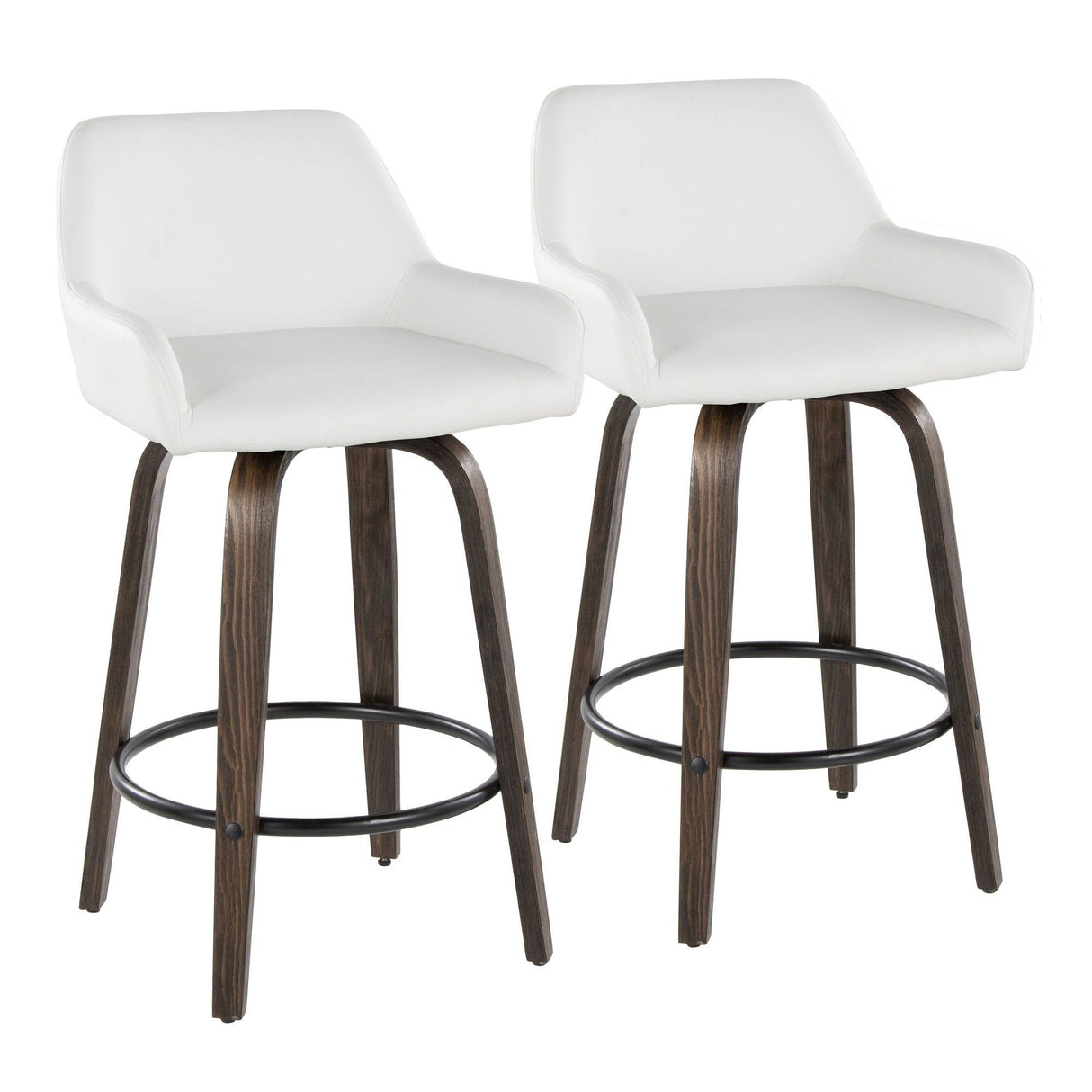 Daniella - 26" Fixed-Height Counter Stool (Set of 2)