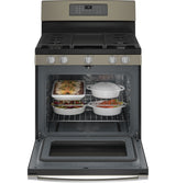 GE(R) 30" Free-Standing Gas Convection Range with No Preheat Air Fry - (JGB735EPES)