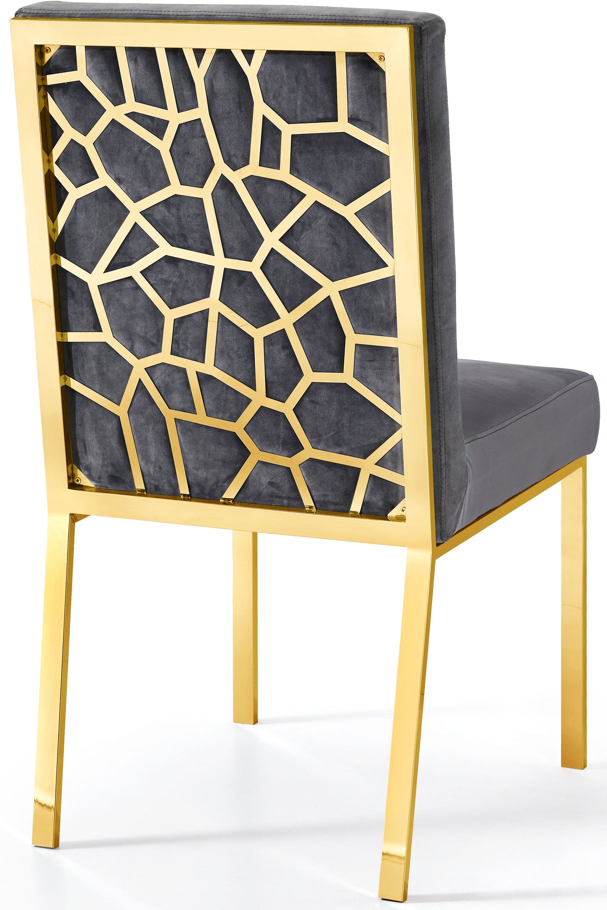 Opal - Dining Chair with Gold Legs (Set of 2)