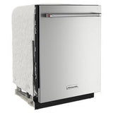 44 dBA Dishwasher With FreeFlex Third Rack And LED Interior Lighting - Pearl Silver - 16 Place Settings