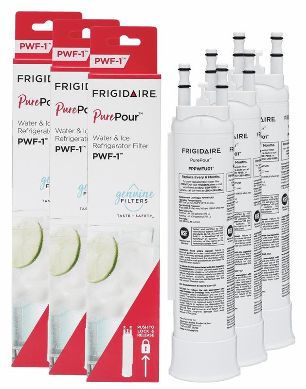 PurePour Water and Ice Refrigerator Filter PWF-1 - Set of 3 - (MFPPWFU013PAK)