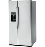 GE(R) ENERGY STAR(R) 25.3 Cu. Ft. Side-By-Side Refrigerator - (GSE25GYPFS)