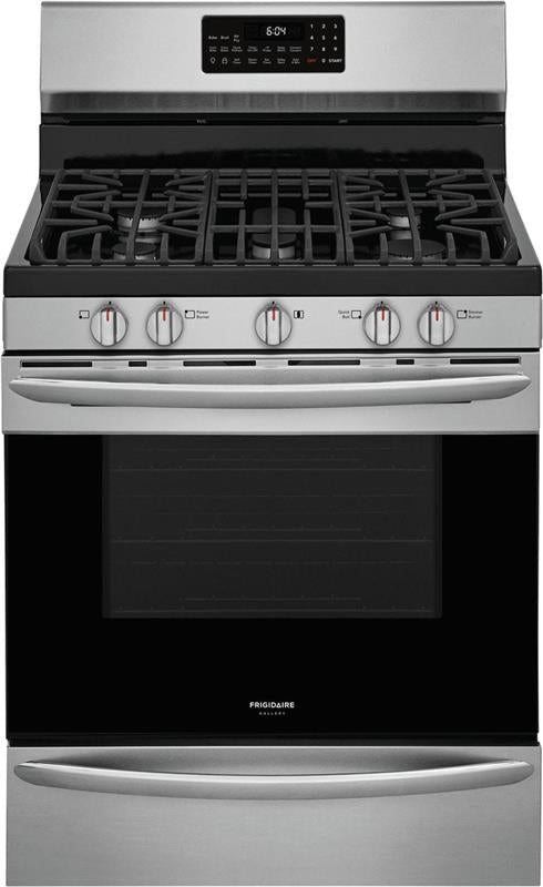 Frigidaire Gallery 30" Freestanding Gas Range with Air Fry - (GCRG3060AF)