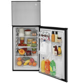 GE(R) 9.8 Cu. Ft. 12 Volt DC Power Top-Freezer Refrigerator - (GPV10FSNSB)