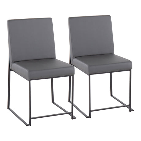 Fuji - Contemporary Modern Elegance With High Back Dining Chair (Set of 2)