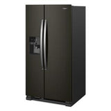 33" Wide Side-By-Side Refrigerator - 21 Cubic Feet