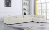 Cube - Modular Sectional 5 Piece - Cream