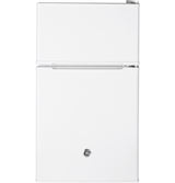 GE(R) Double-Door Compact Refrigerator - (GDE03GGKWW)