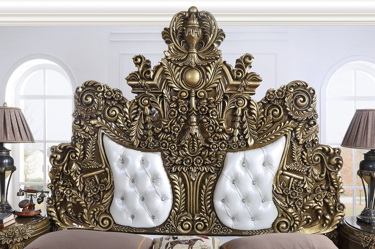 HD-1802 - Eastern King Bed - Bronze