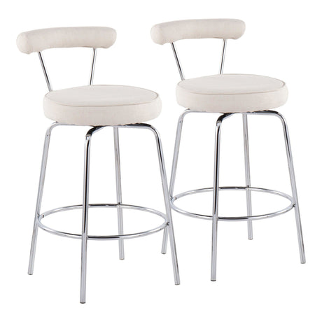 Rhonda - Upholstered Counter Stool Set