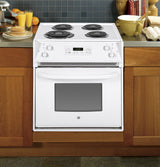 GE(R) 27" Drop-In Electric Range - (JM250DFWW)