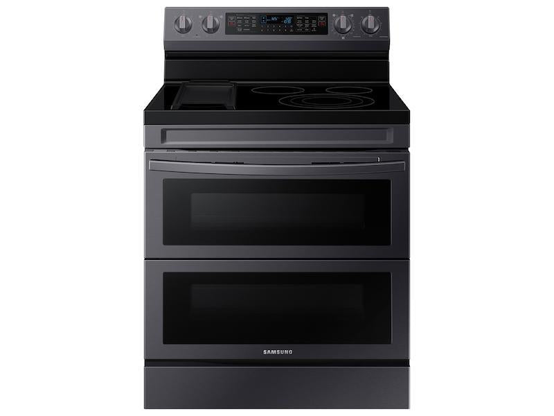 6.3 cu. ft. Smart Freestanding Electric Range with Flex Duo(TM), No-Preheat Air Fry & Griddle in Black Stainless Steel - (NE63A6751SG)