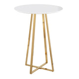 Cosmo - Canary 36" Counter Table - White